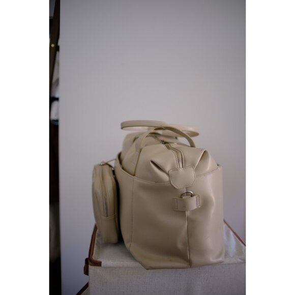 Monos Metro Duffel, Vegan Leather, Ivory - Picture 2 of 15